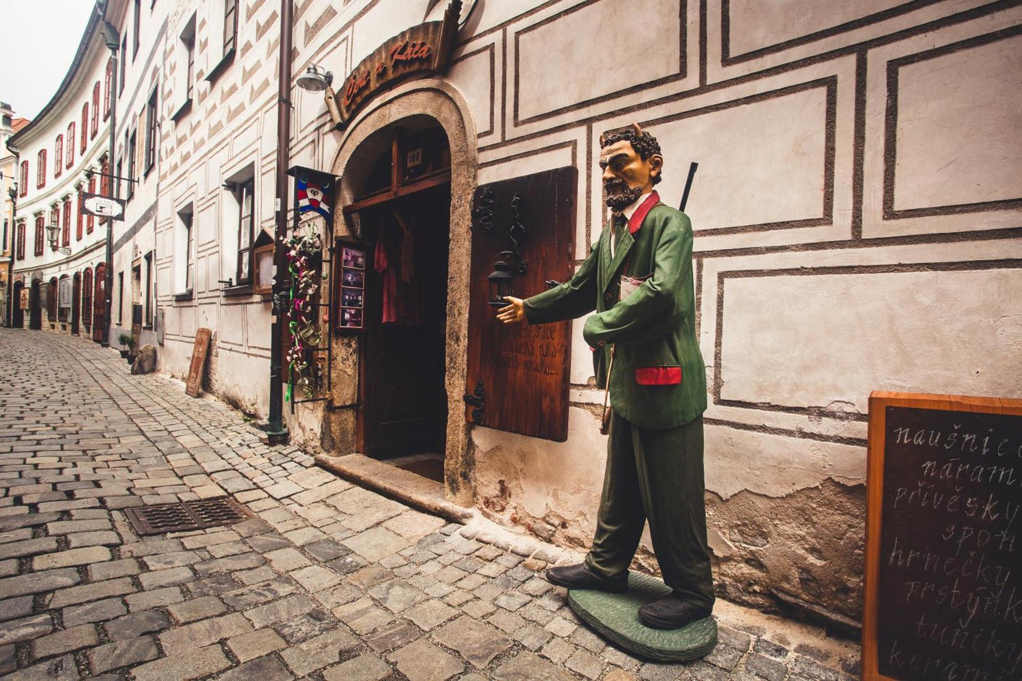 Pension Cert A Kaca Český Krumlov Exterior foto
