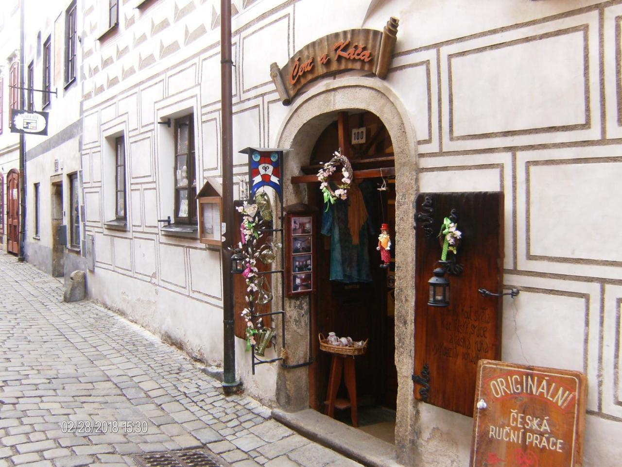 Pension Cert A Kaca Český Krumlov Exterior foto